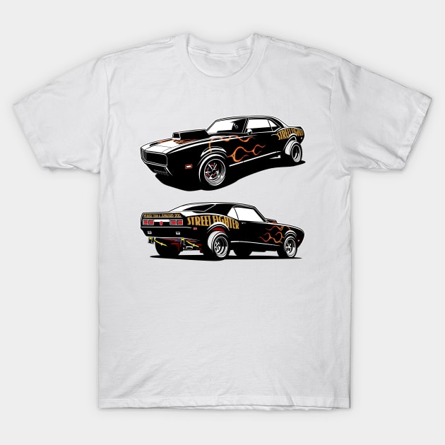 Street Fighter Camaro T-Shirt by smevtees